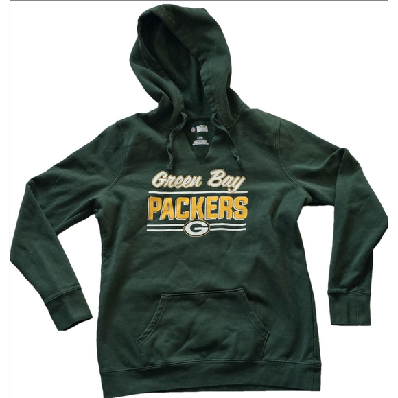 Tops - Green Bay Packer Womens Ladies L Large NFL TEAM APPAREL Pullover Hoodie